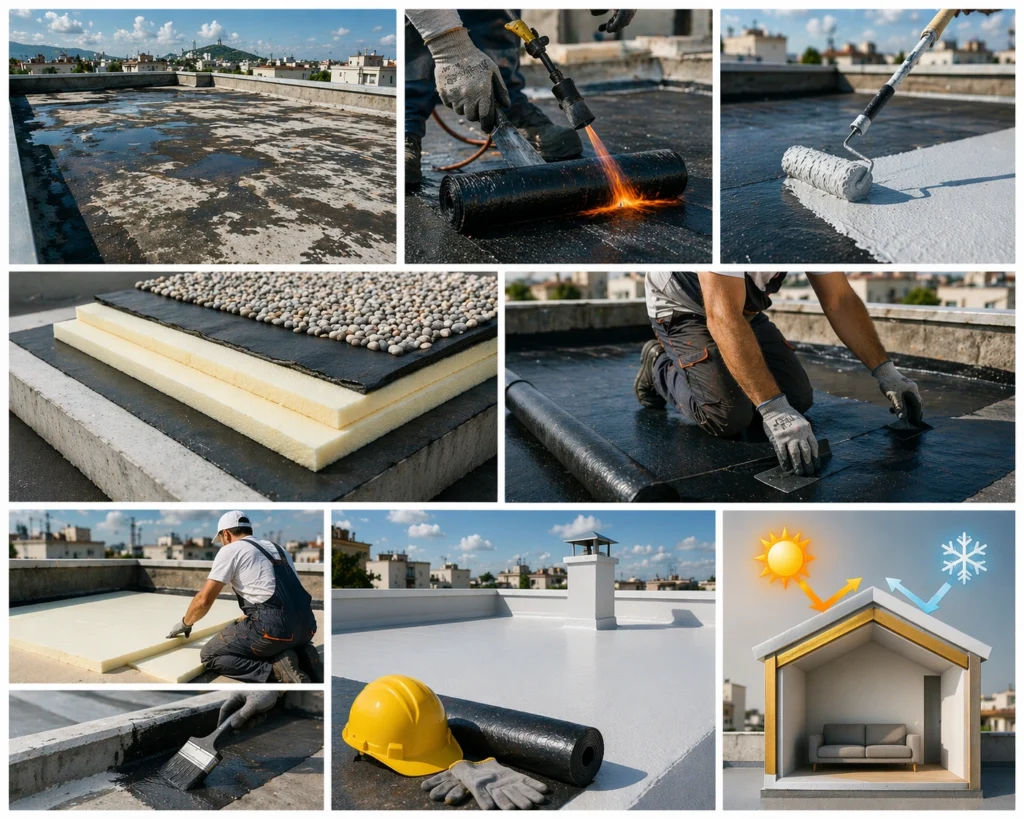Θερμομόνωση & Στεγάνωση Ταράτσας - Οδηγός