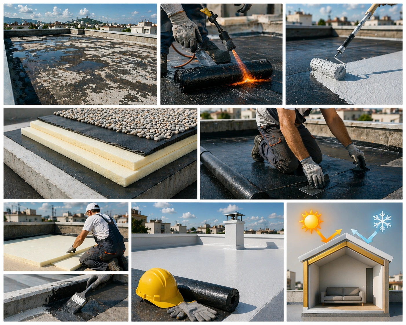 Θερμομόνωση & Στεγάνωση Ταράτσας - Οδηγός